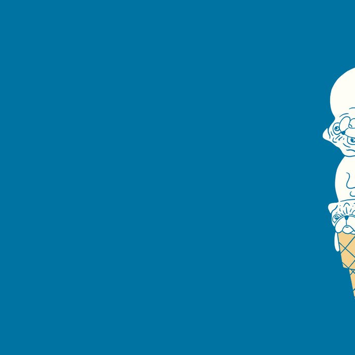 Pug Ice Cream Coffee Mug Gallery Image 2