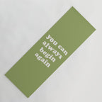 Begin Again Green Yoga Mat Gallery Image 1