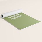 Begin Again Green Yoga Mat Gallery Image 2