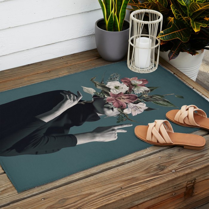 blooming 23 Outdoor Rug Gallery Image 2
