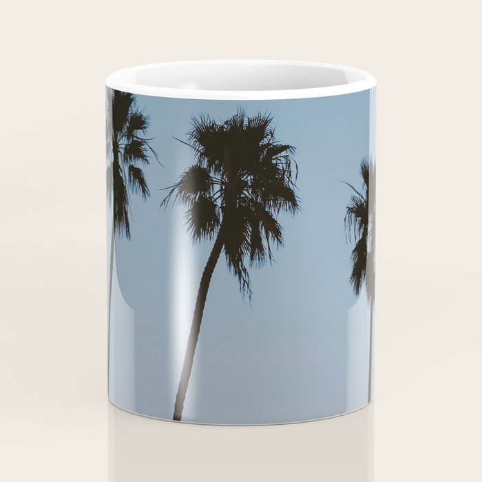 three palm trees iv / santa barbara, california Coffee Mug Gallery Image 4