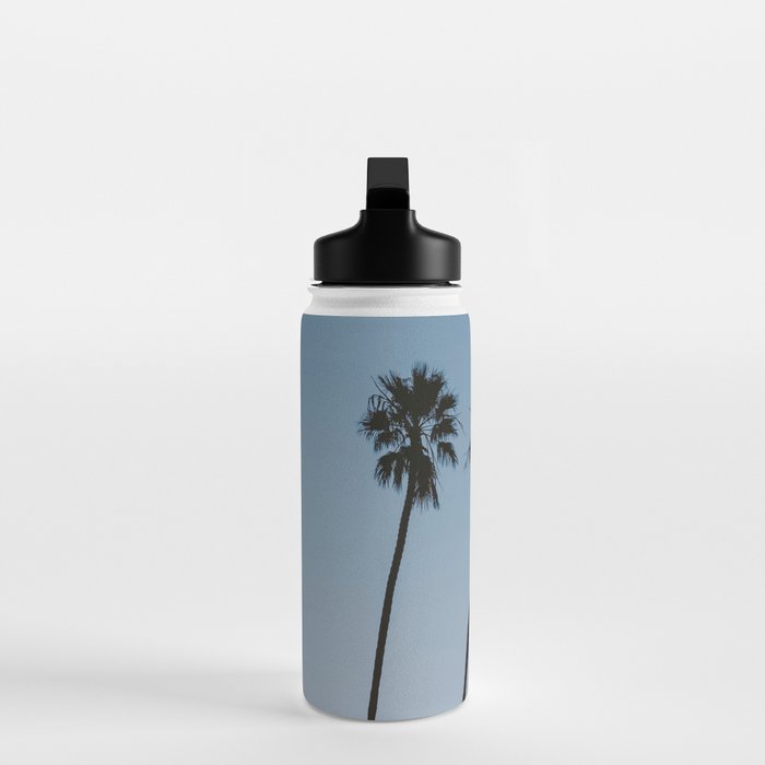 three palm trees iv / santa barbara, california Water Bottle Gallery Image 3