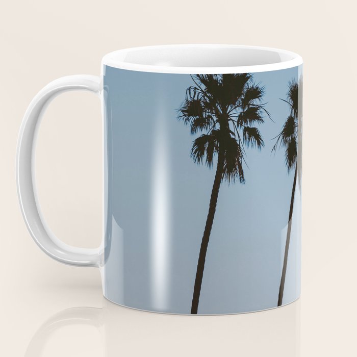 three palm trees iv / santa barbara, california Coffee Mug Gallery Image 3