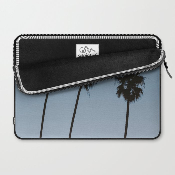 three palm trees iv / santa barbara, california Laptop Sleeve Gallery Image 2