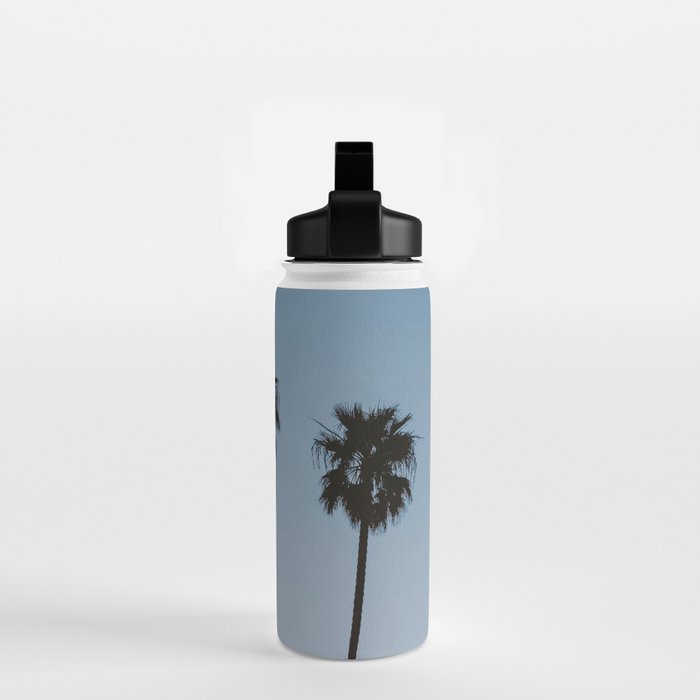three palm trees iv / santa barbara, california Water Bottle Gallery Image 2