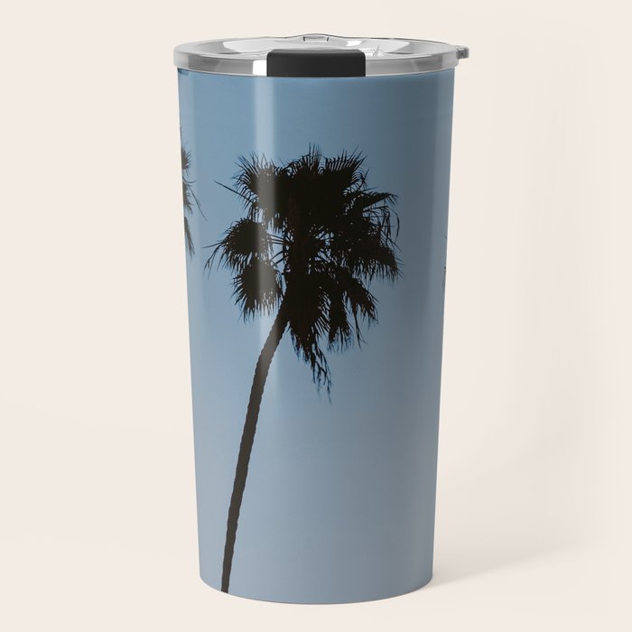 three palm trees iv / santa barbara, california Travel Mug Gallery Image 1