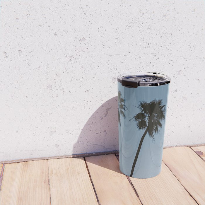three palm trees iv / santa barbara, california Travel Mug Gallery Image 4