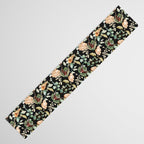Lush colorful exotic garden C Table Runner Gallery Image 3