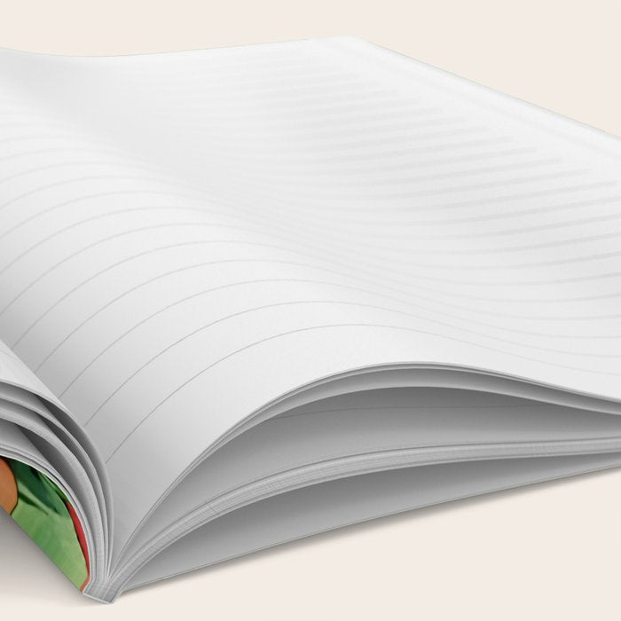 Colorful tulips field Notebook Gallery Image 2