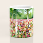Colorful tulips field Coffee Mug Gallery Image 4
