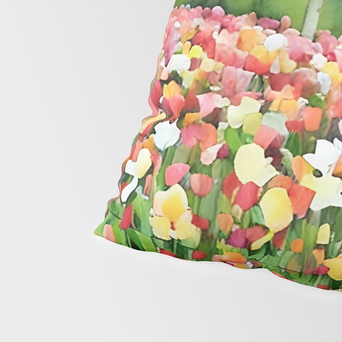 Colorful tulips field Pillow Sham Gallery Image 4