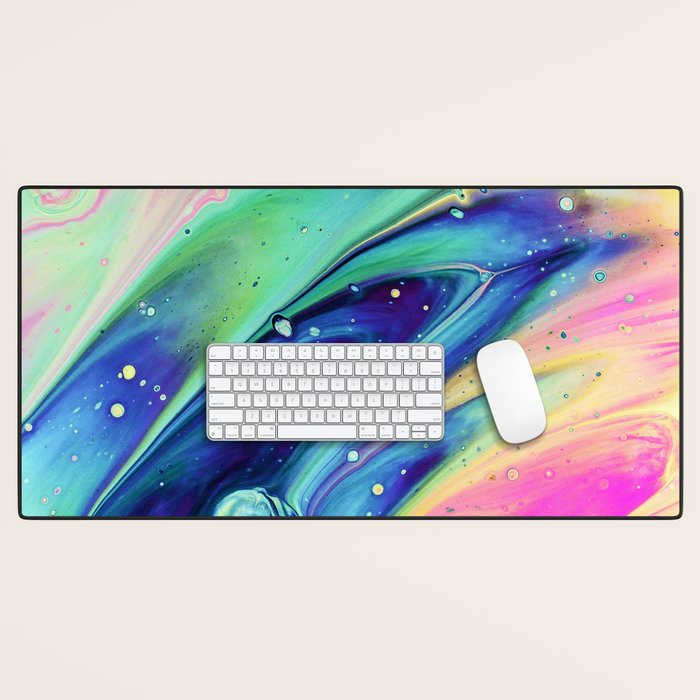 Space #abstract #digitalart Desk Mat Gallery Image 1