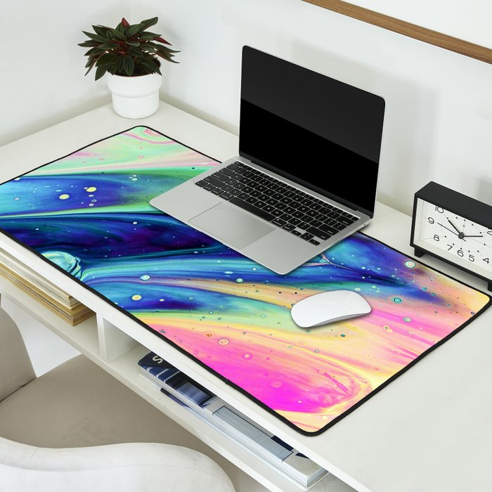 Space #abstract #digitalart Desk Mat Gallery Image 2