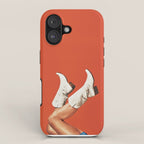 These Boots - Burnt Orange iPhone Case Gallery Image 1