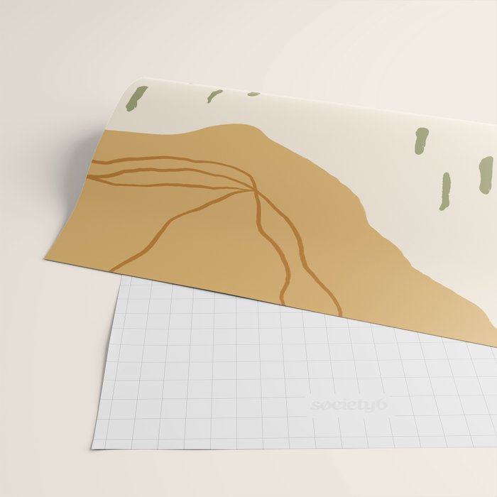 Mountain Trails Wrapping Paper Gallery Image 2