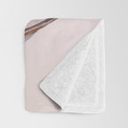 Bird nest in a teacup Throw Blanket Gallery Image 3