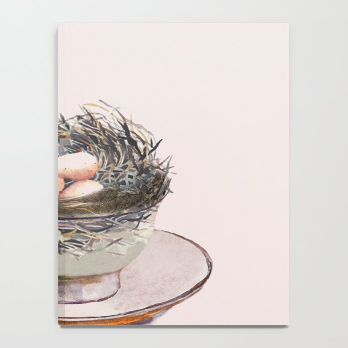 Bird nest in a teacup Notebook Gallery Image 4