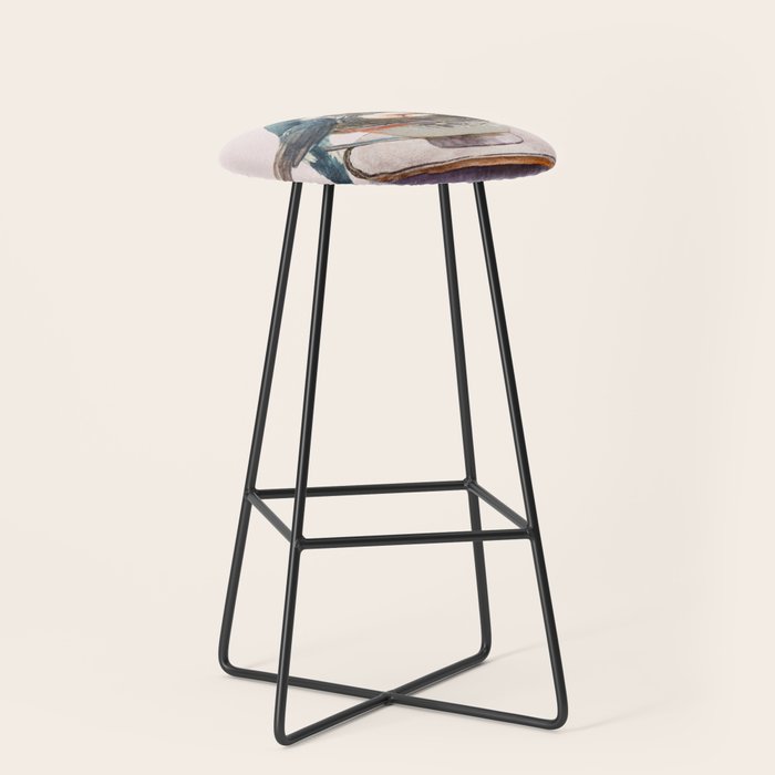 Bird nest in a teacup Stool Gallery Image 1