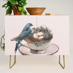 Bird nest in a teacup Credenza Gallery Image 1