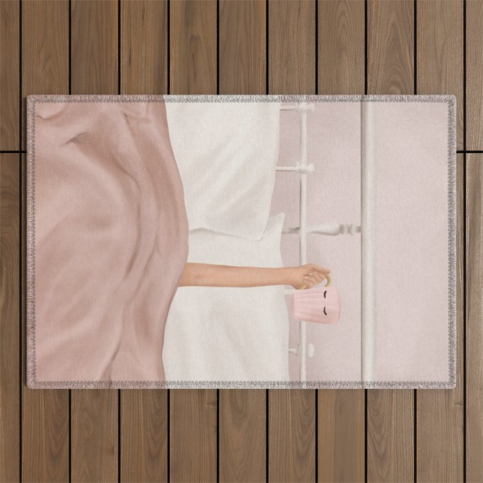 Coffee Cup Outdoor Rug Gallery Image 1