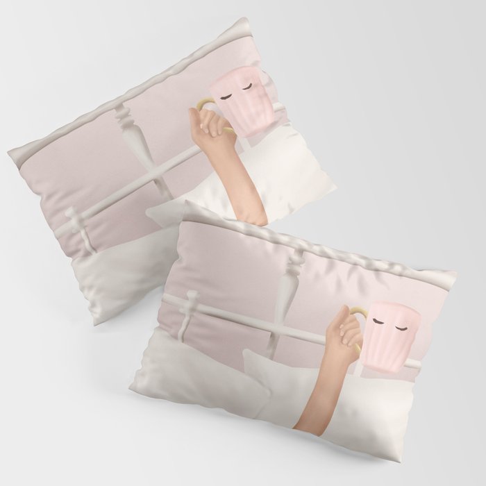 Coffee Cup Pillow Sham Gallery Image 1