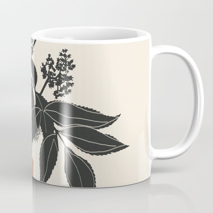 Minimal Abstract Art Vase Plant Coffee Mug Gallery Image 1