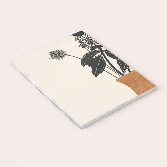 Minimal Abstract Art Vase Plant Notebook Gallery Image 3