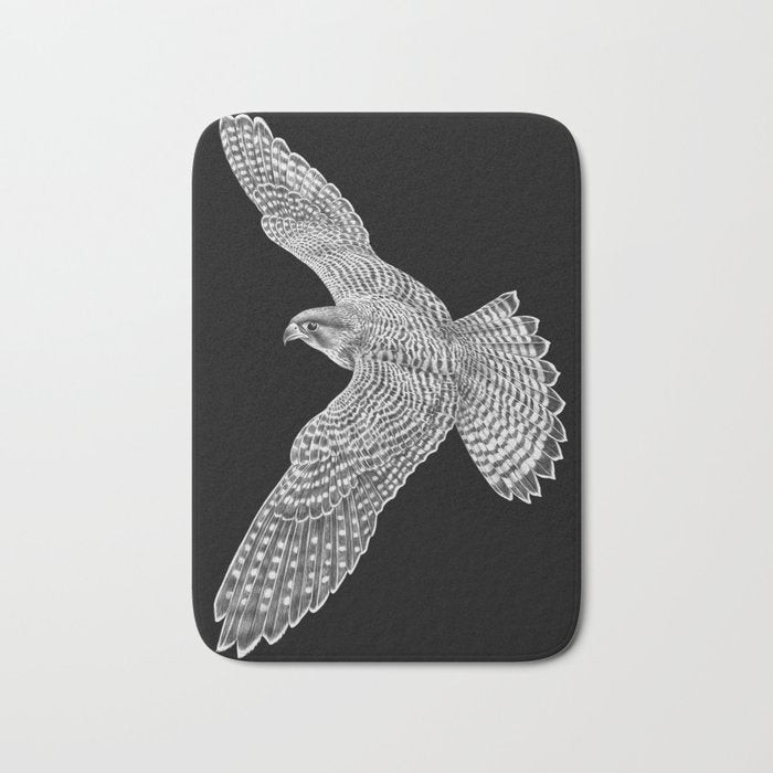 Peregrine Falcon Bath Mat Gallery Image 1