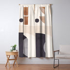 Modern Abstract Art 5 Window Curtain Gallery Image 5