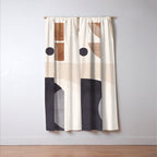 Modern Abstract Art 5 Window Curtain Gallery Image 3