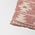 Southwestern Pattern 135 Sienna and Beige Pillow Sham Gallery Image 4