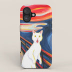 Cat surprise iPhone Case Gallery Image 1