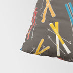 Ski Fun: Vintage Style  Pillow Sham Gallery Image 4