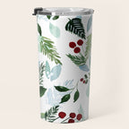 Blue Christmas Travel Mug Gallery Image 3