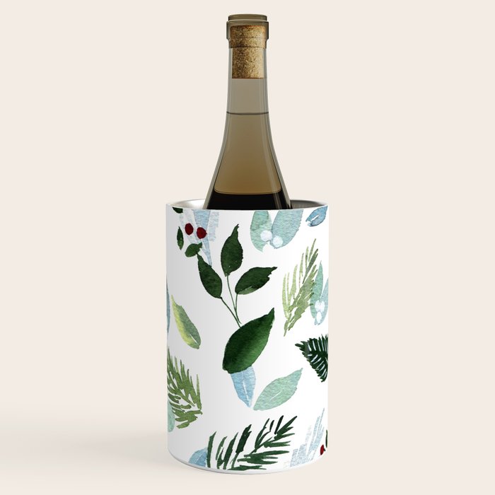 Blue Christmas Wine Chiller Gallery Image 3