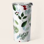 Blue Christmas Travel Mug Gallery Image 2