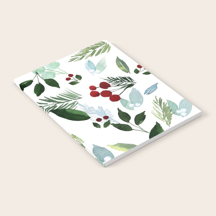 Blue Christmas Notebook Gallery Image 2