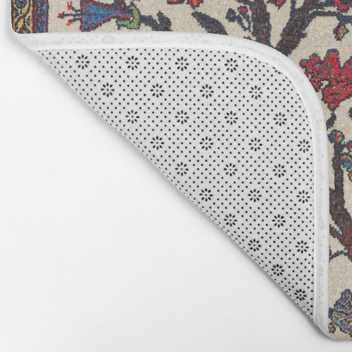 Bakhtiari Khan Central Persian Carpet Print Bath Mat Gallery Image 2