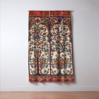 Bakhtiari Khan Central Persian Carpet Print Window Curtain Gallery Image 3