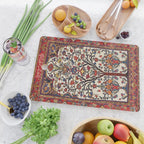 Bakhtiari Khan Central Persian Carpet Print Cutting Board Gallery Image 2