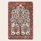 Bakhtiari Khan Central Persian Carpet Print Cutting Board Gallery Image 1