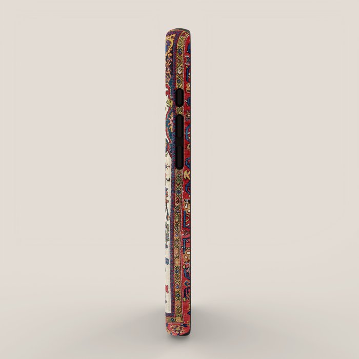 Bakhtiari Khan Central Persian Carpet Print iPhone Case Gallery Image 2