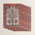 Bakhtiari Khan Central Persian Carpet Print Wrapping Paper Gallery Image 3