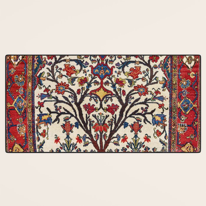 Bakhtiari Khan Central Persian Carpet Print Desk Mat Gallery Image 3