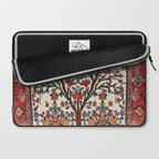 Bakhtiari Khan Central Persian Carpet Print Laptop Sleeve Gallery Image 2