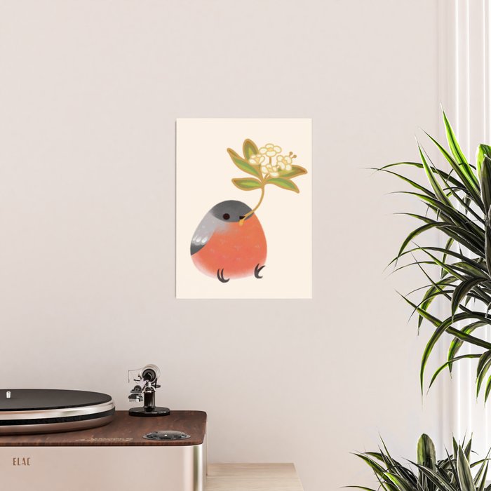 Eurasian bullfinch 2 Poster Gallery Image 2