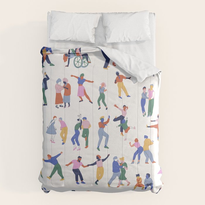 The Evolution of Dance Comforter Gallery Image 1