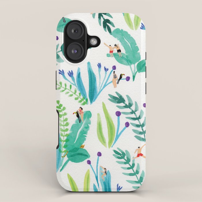 Toucan jungle iPhone Case Gallery Image 1