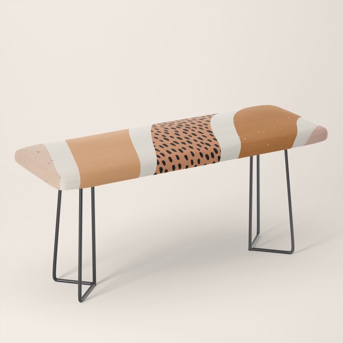 Earth Color Rainbow Bench Gallery Image 1