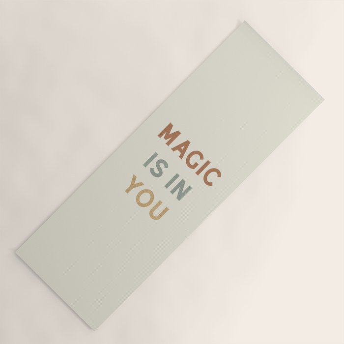 Magic is in You Yoga Mat Gallery Image 1
